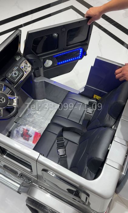 Детская машина 24в 4х4 | Гелик G63 | 2х местный, с пультом - до 10 лет