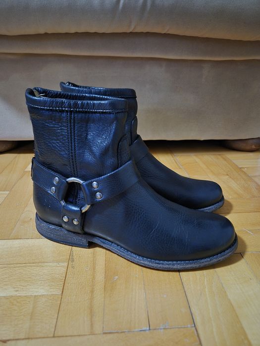 Ghete de Lux The Frye Company, Piele Naturală Full Grain, Femei - 37