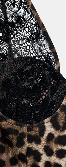 Леопардова рокля Zara