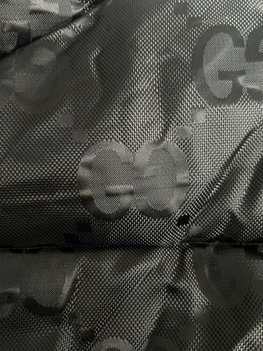 PREMIUM - Geaca Gucci Neagra De iarna GG Down Jacket Logo pattern puf