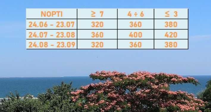 ‼️ Vilă vedere  la mare |  apartament 5 locuri 2 camere | vacanță Eforie Sud