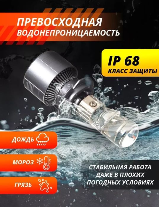 Продам мини линзы цоколь H7