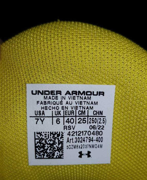 Adidasi Under Armour mărimea 40