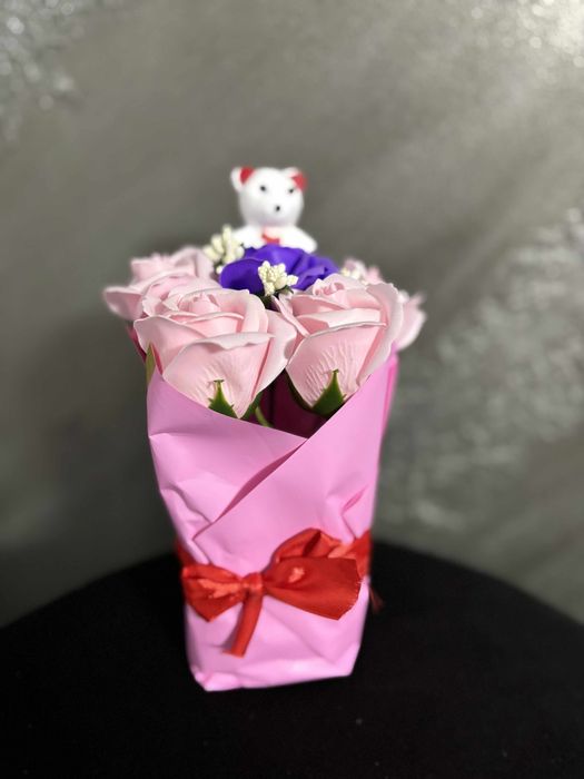 Buchete flori de săpun