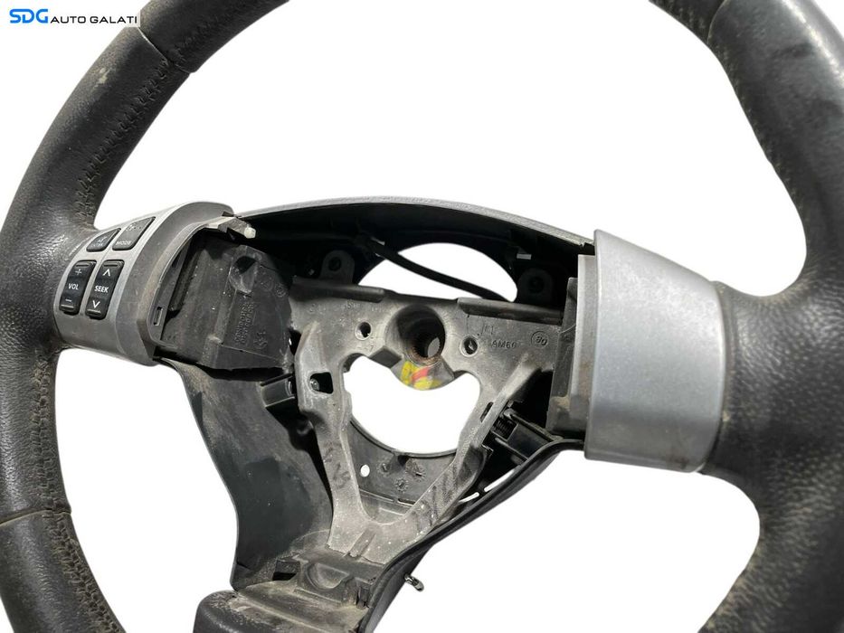 Volan Piele 3 Spite Fara Airbag cu Comenzi Opel Agila B 2008 - 2014 [C0131]