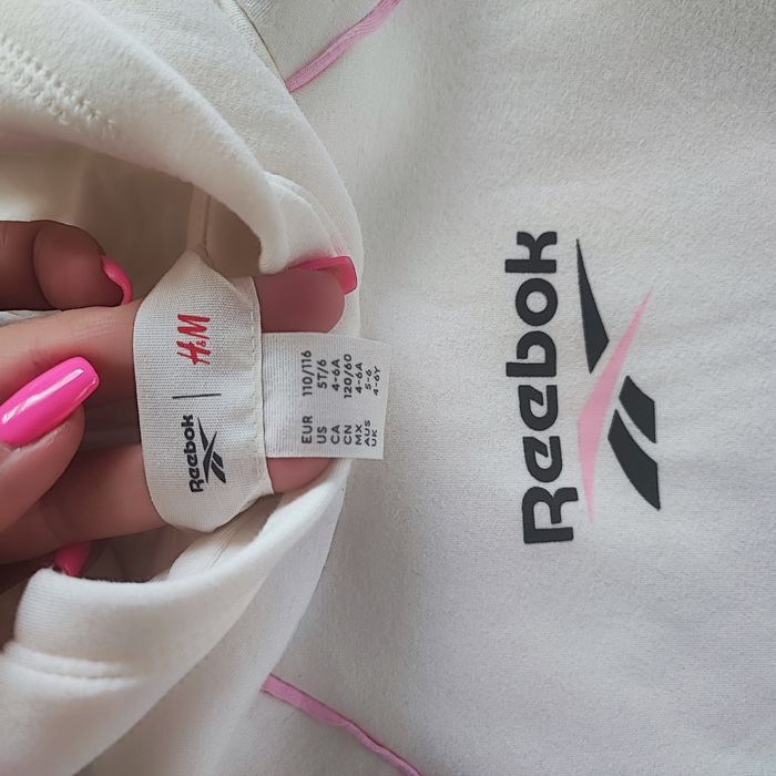 Мек суитшърт на НМ/Reebok 110/116 см