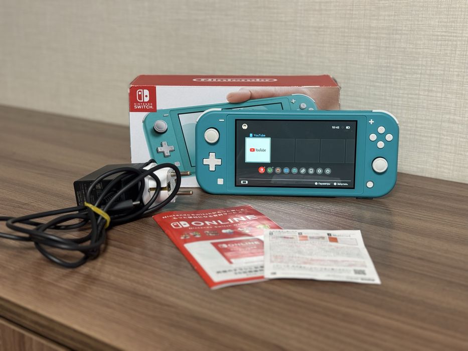 Nintendo Switch Lite + 11 Игр (Отправлю по РК)