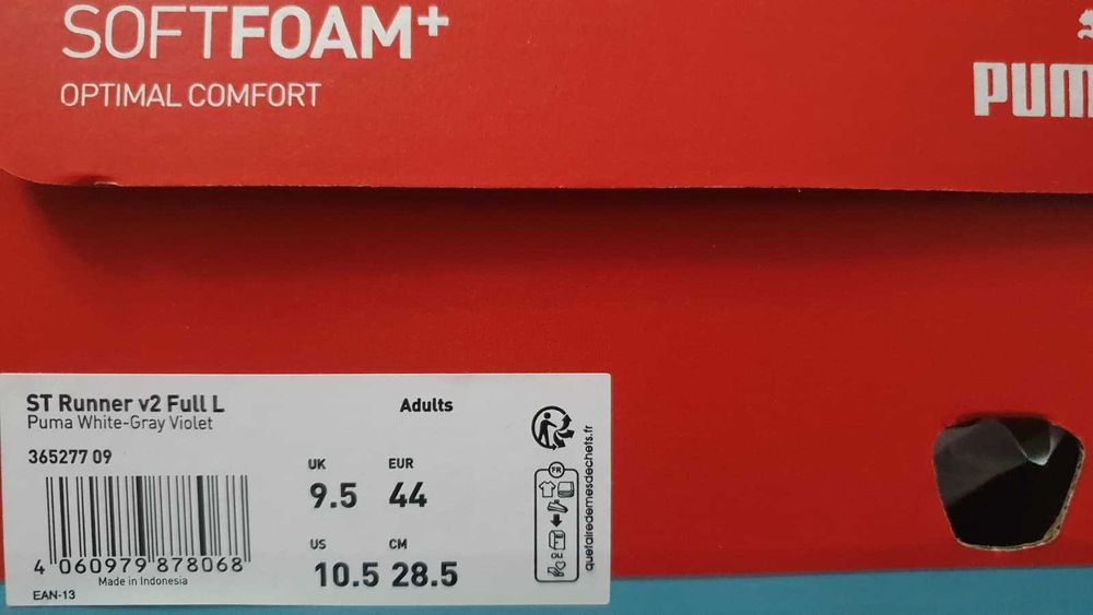 Pantofi Sport Barbati Puma ST Runner v2 Full L 365277 09 Albi 44 28.5
