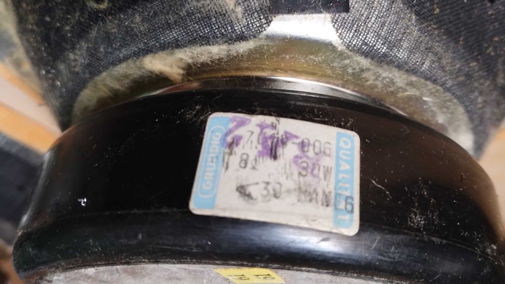 pt muzica un set difuzoare bass Grundig 8 ohmi 30W 20cm