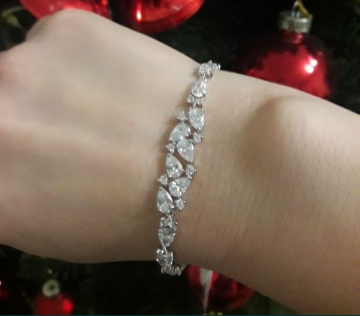 Продам новый серебряный браслет