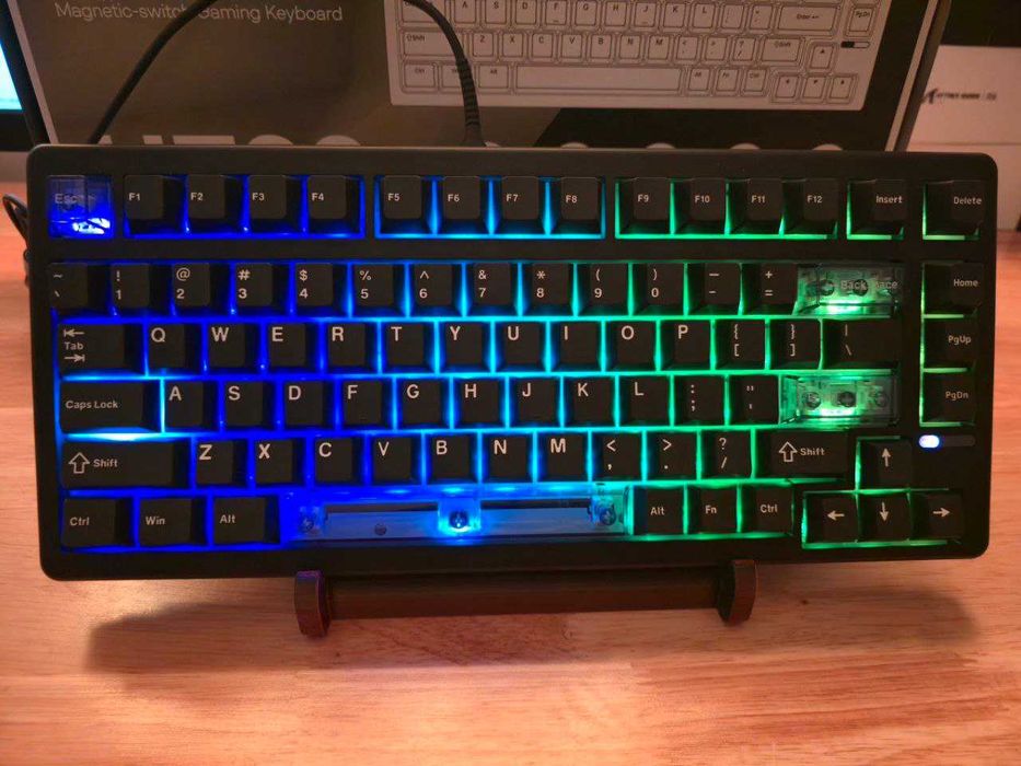 EPOMAKER HE80 Hall Effect Magnetic 8K, 82 taste 75%, Gasket Creamy RGB