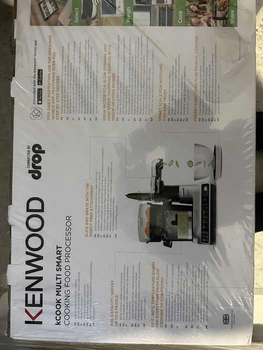 Robot de bucatarie Kenwood cu functia de gatire kCook multi smart