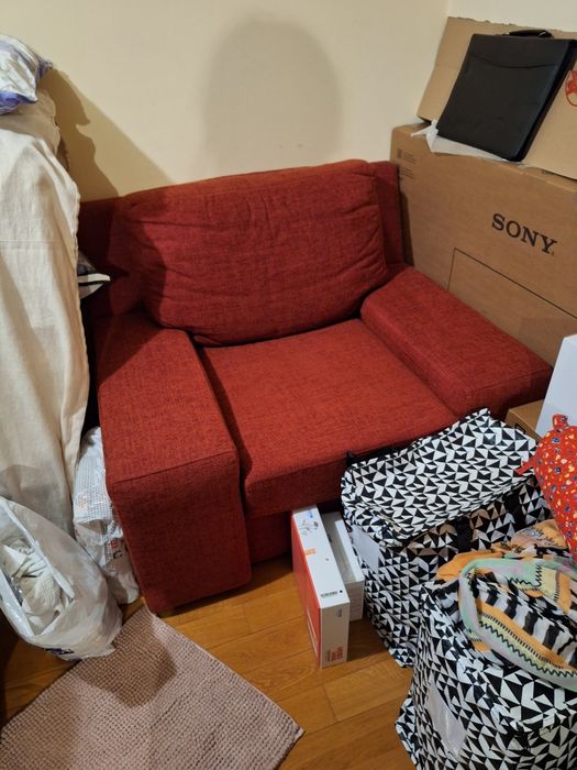 Mobila de living/birou/biblioteca ca noua