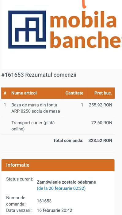 Masa cafenea / terasa noua cu baza din fontă și blat de 36 mm