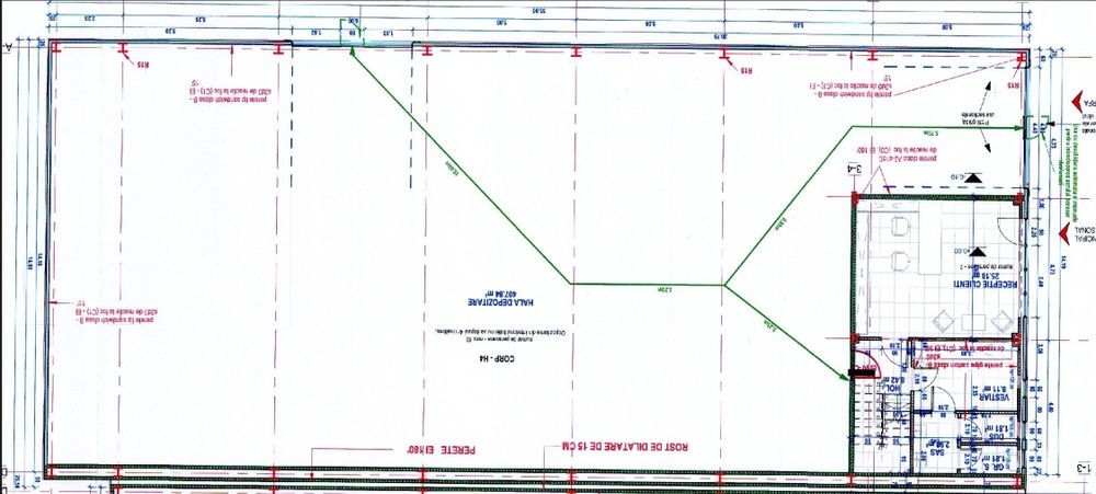 Vanzare Imobil cu teren 1.100mp si cladire SDC 480mp