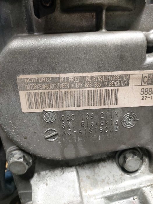 Двигател Мотор Volkswagen Touran Golf Jetta 1.4 TSI Petrol BMY