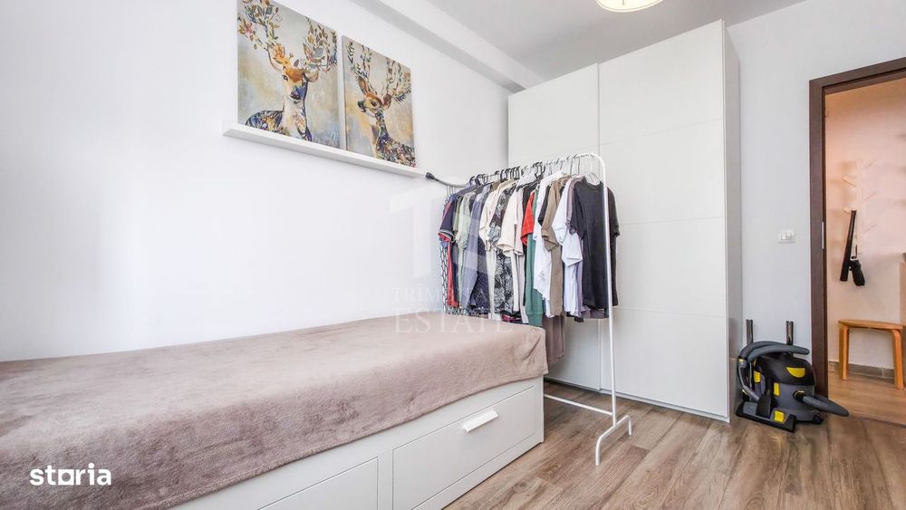 Apartament 2 camere Bragadiru Alunului, mobilat, balcon 15mp, parcare