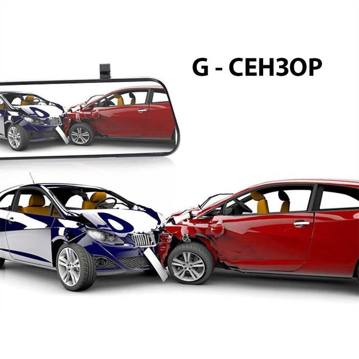 Нов COBRA 9.66inch Видеорегистратор FULL TOUCH SCREEN с 2 камери, HD