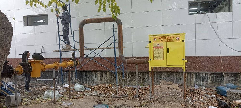 Газ монтажные работы