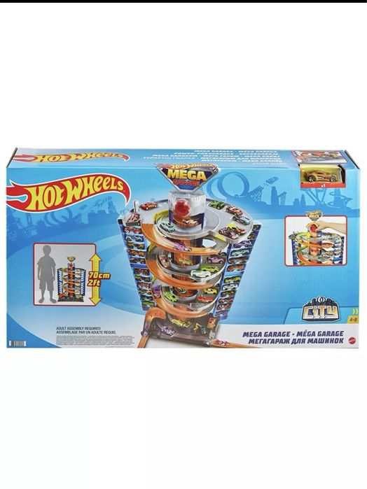 Мега парковка  от хотвилс HOT WHEELS оригинал дорога