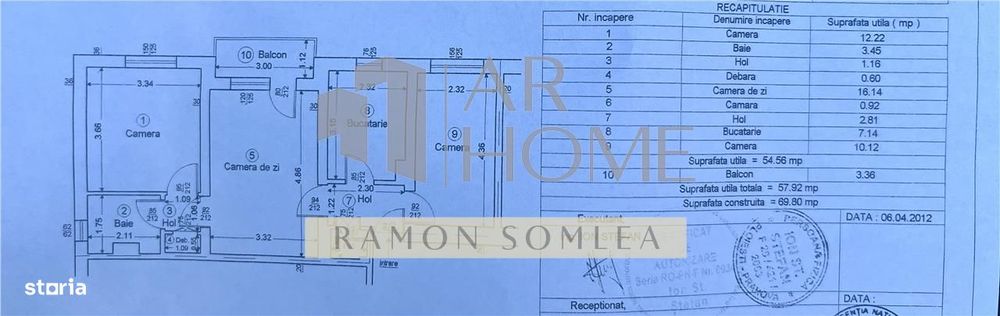 Apartament 3 camere, zona Nord, Ploiesti