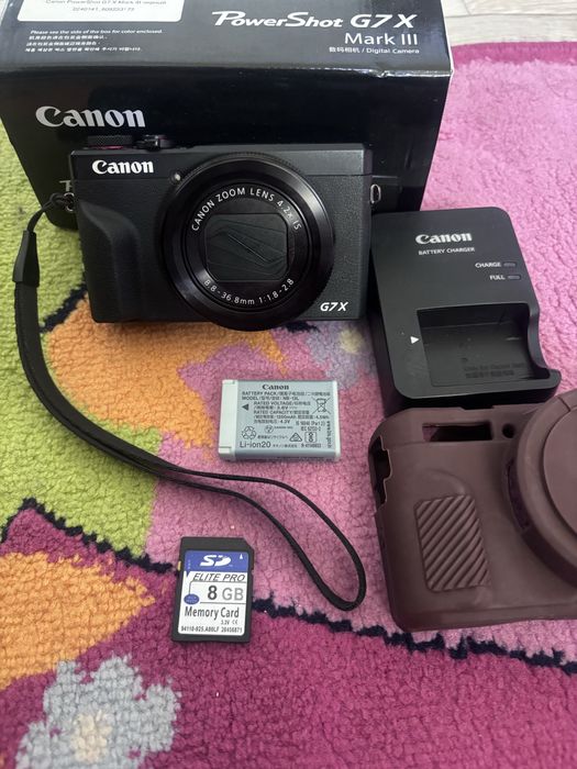 Canon PowerShot G7 X Mark III (Black)ТОРГ ЕСТЬ!