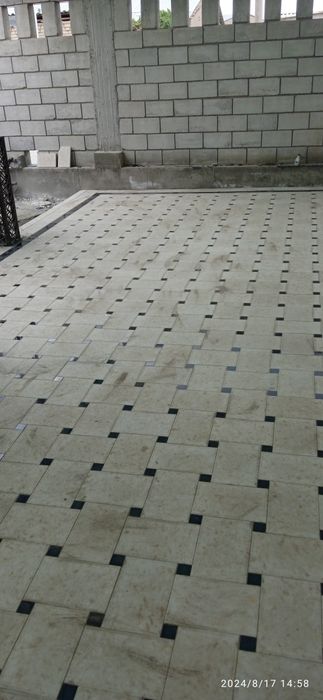 Bruschatka izvestnyak va kafel soklga teramiz