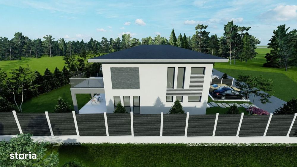 Unitate Duplex P+1E Horpaz, Miroslava — suprafata 112 mp, curte 330 mp
