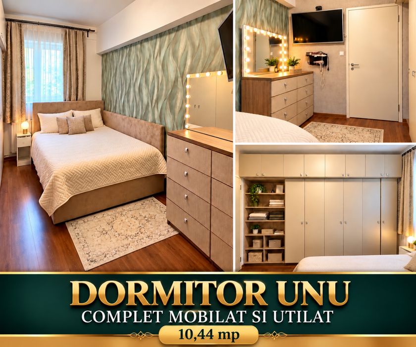 Apartament 3 camere, complet mobilat și utilat, parcare și boxă – Șoseaua Giurgiului, Sector 4