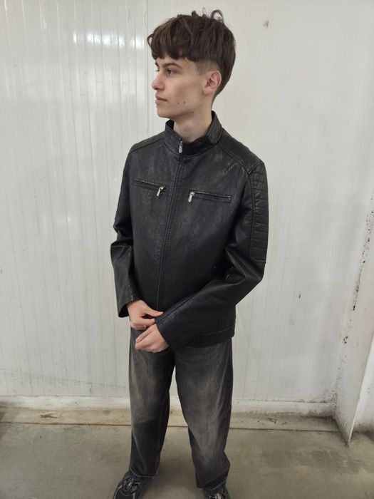 Geaca de piele marimea L