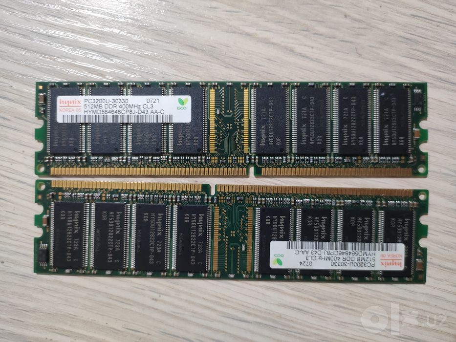 Hynix DDR1 2×512MB