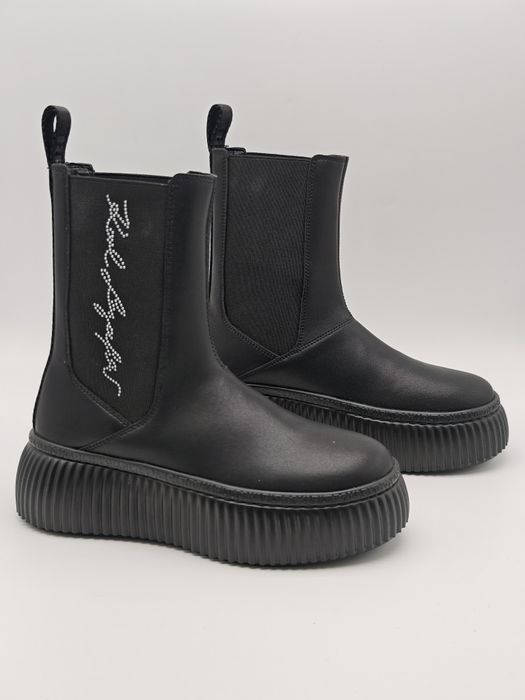 Karl Lagerfeld Keeper LO Long Gore Оригинални дамски боти