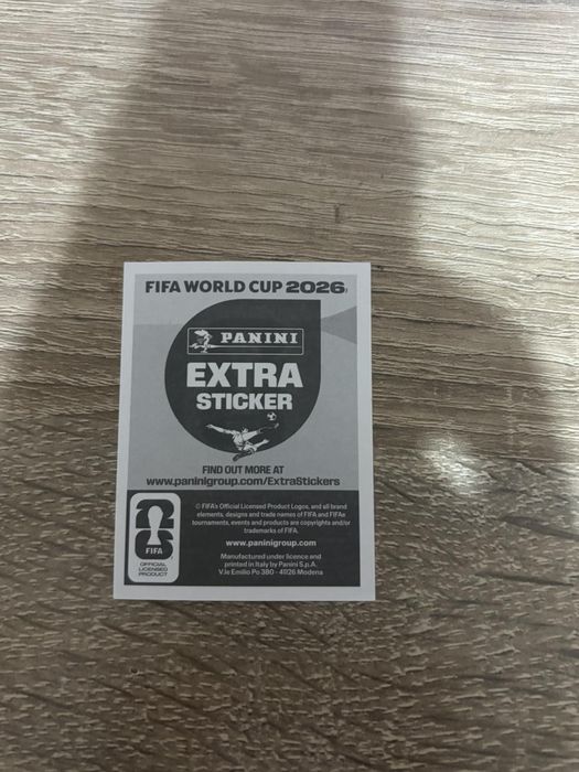 Extra стикер на Cristiano Ronaldo