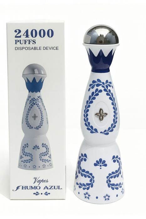 Narghilea/Vape-uri/ Țigări electronice /E-shisha – Design Tequila  Humo Azul 24k