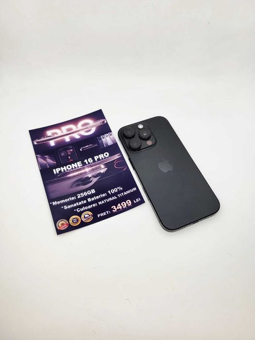 ***STAR*** Shop: Iphone 16 Pro - 256GB - GARANTIE!!!
