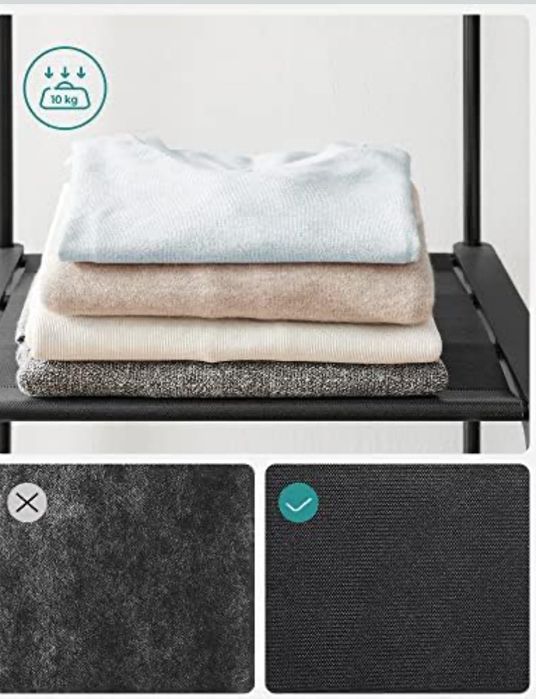 Сгъваем отворен гардероб SONGMICS