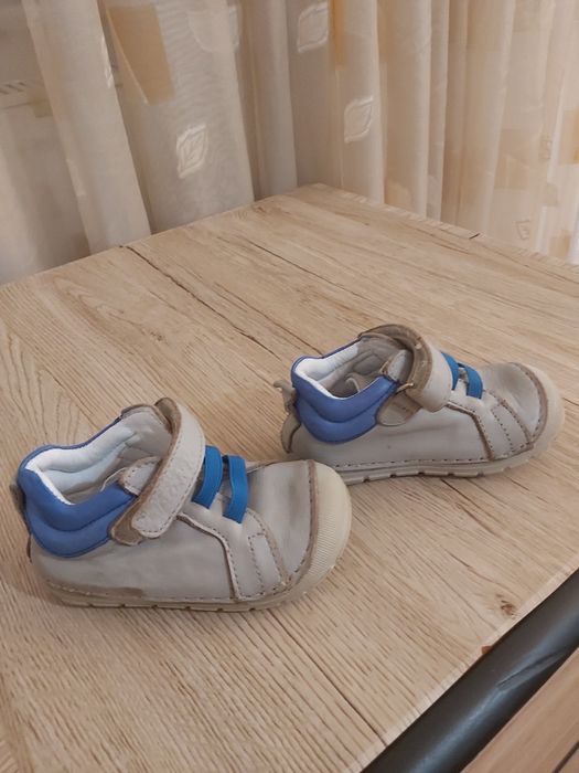 Pantofi din piele pentru baieti Ponki