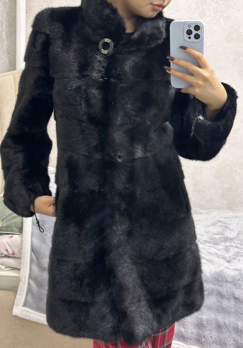 Шуба из натуральной норки