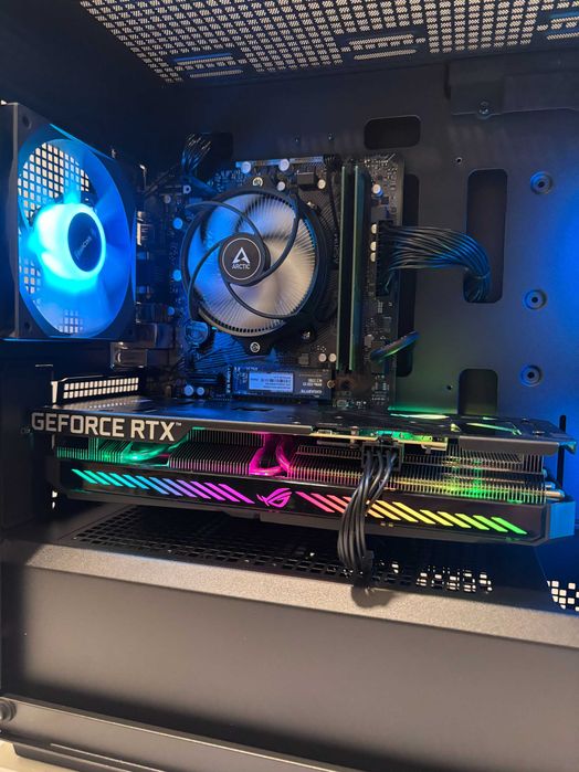 Геймърски компютър AMD Ryzen 5 5500, RTX 3060 12GB, 16GB ram