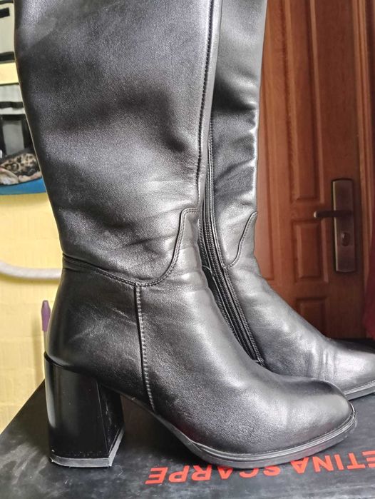 Cizme piele,stare excelenta