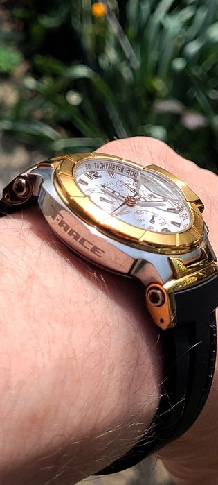 Ceas Tissot T-Race Donna original – gold/steel, cronograf