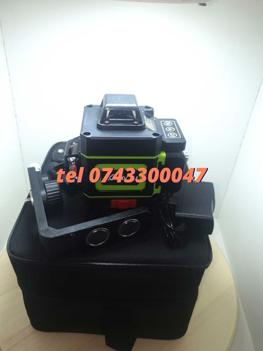 Nivela Laser Autonivela Profesionala 4d 16 Linii Cu Acumulator Reinca