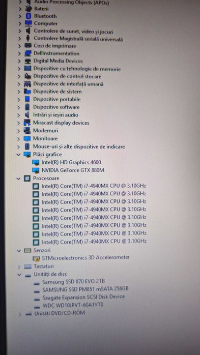 Laptop Gaming Alienware 17 | i7-4940MX Extreme Edition | 32GB RAM | 2.25TB SSD+HDD | GTX 880M 8GB VRAM