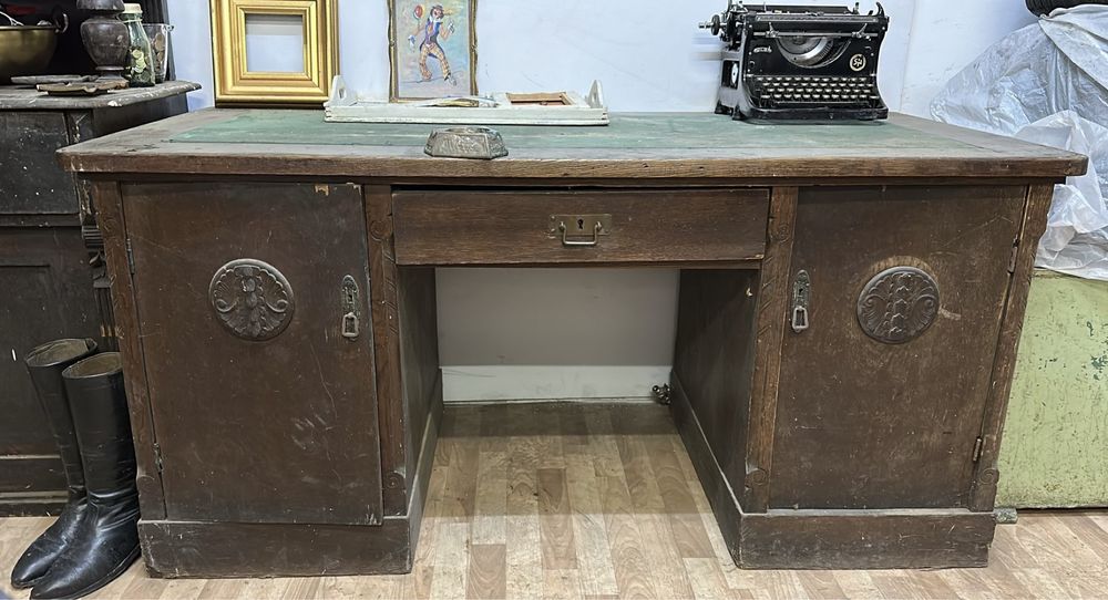 Vand birou vechi lemn masiv