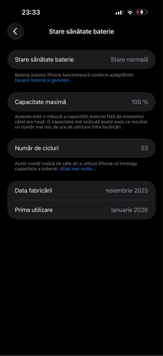 Iphone 17 Pro Max 256GB(sticla sparta)