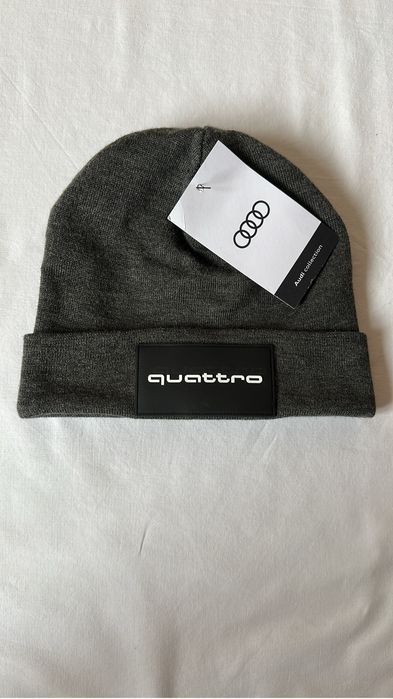 Caciula  lana,unisex,Oe Audi,gri
