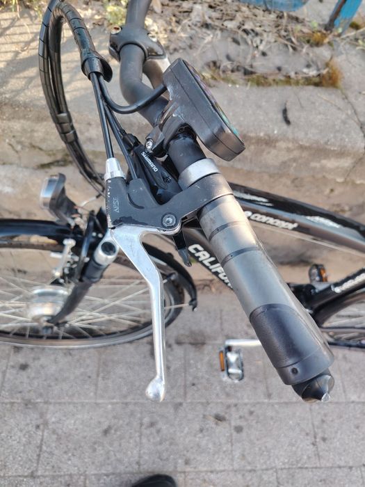 28цола   електрически алуминиев велосипед  зарядно устрой дискови спир