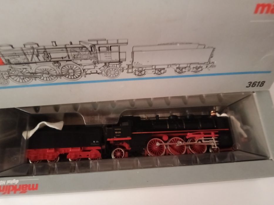 Locomotiva trenuleț marklin 3618 impecabil AC