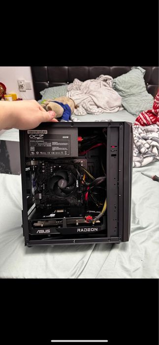 Carcasa Aqirys Bellatrix Pro Mini Tower + Procesor + Sursa