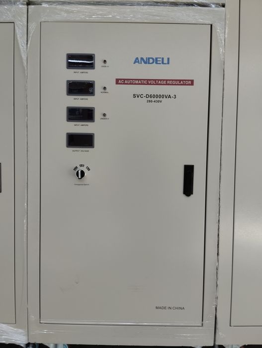 Stabilizator стабилизатор stabilzatr Andeli SVC 60-kva 280v-430v